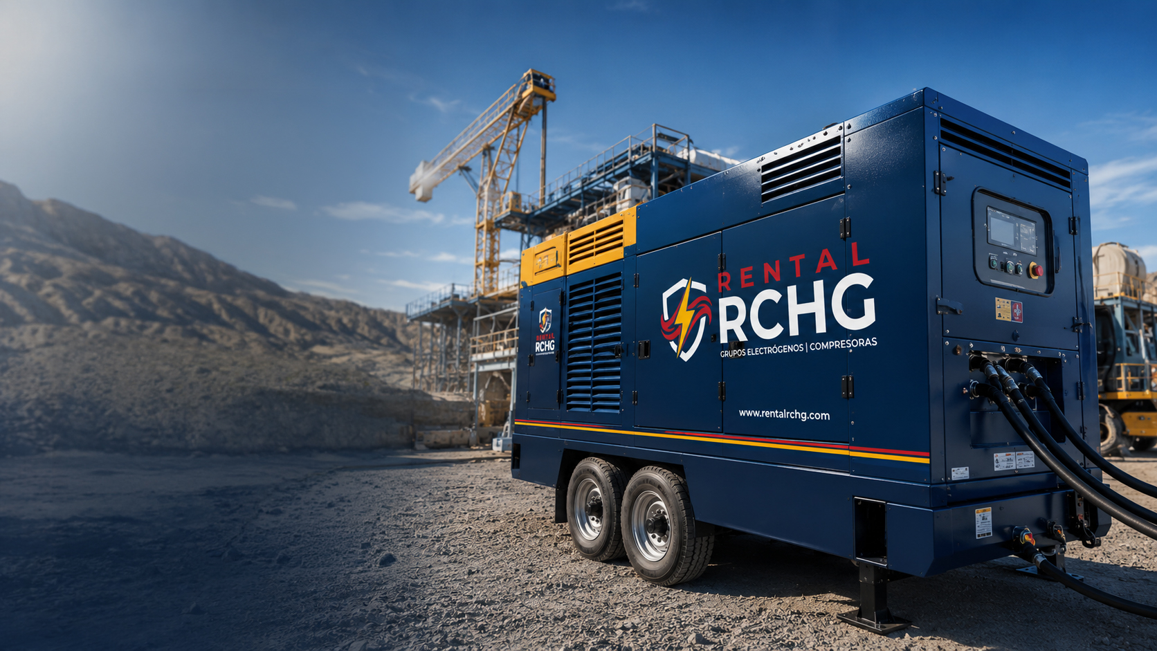 Equipo industrial Rental RCHG – más de 10 años de experiencia en alquiler de maquinaria en Perú